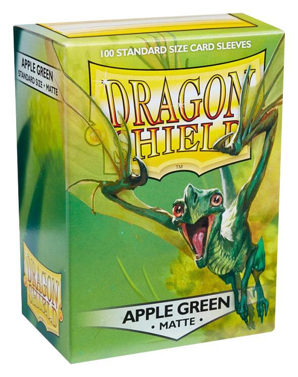 Dragon Shield Matte Sleeves - Apple Green (100-pack)