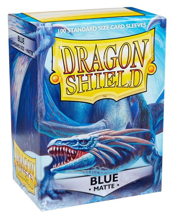 Dragon Shield Matte Sleeves - Blue (100-pack)