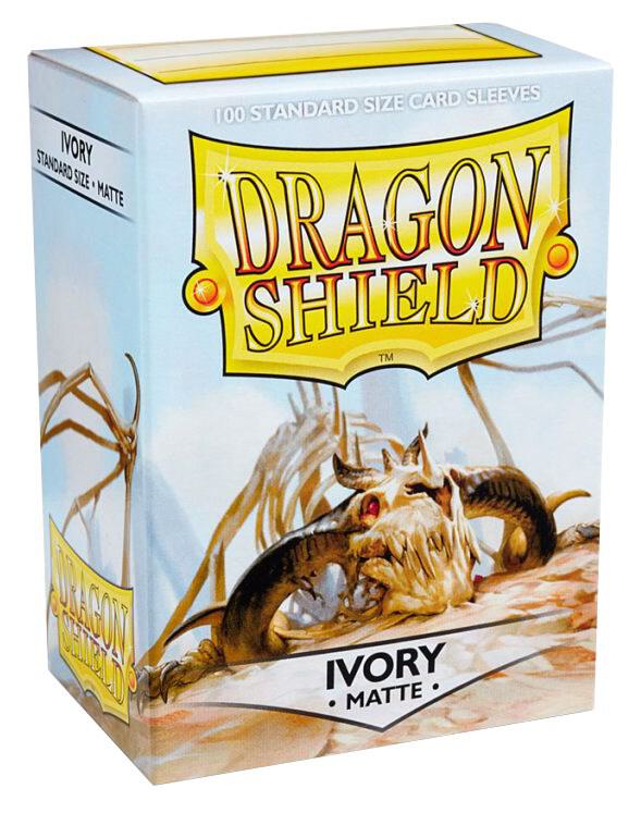Dragon Shield Matte Sleeves - Ivory (100-pack)