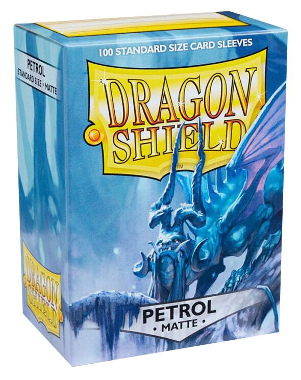 Dragon Shield Matte Sleeves - Petrol (100-pack)
