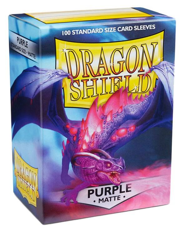Dragon Shield Matte Sleeves - Purple (100-pack)