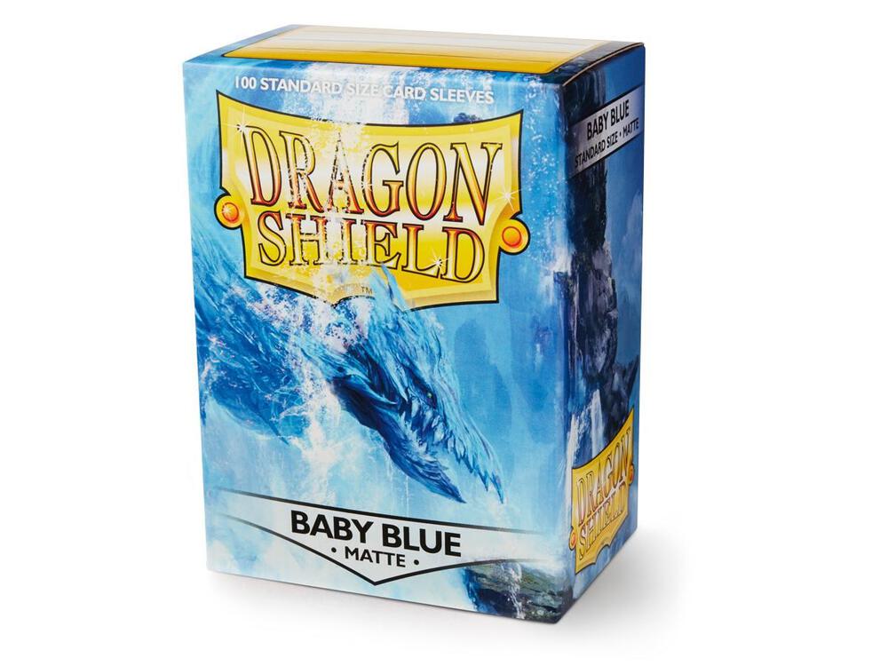 Dragon Shield Matte Sleeves - Baby Blue (100-pack)