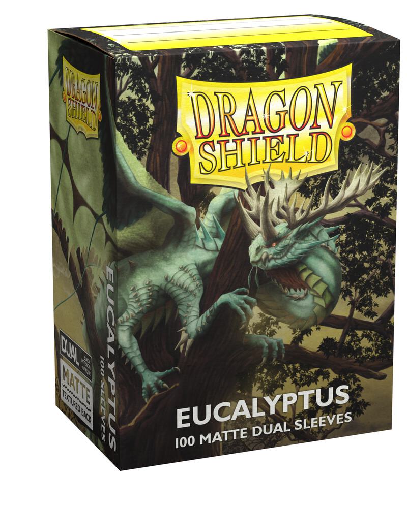 Dragon Shield Dual Matte Sleeves - Eucalyptus (100-pack)