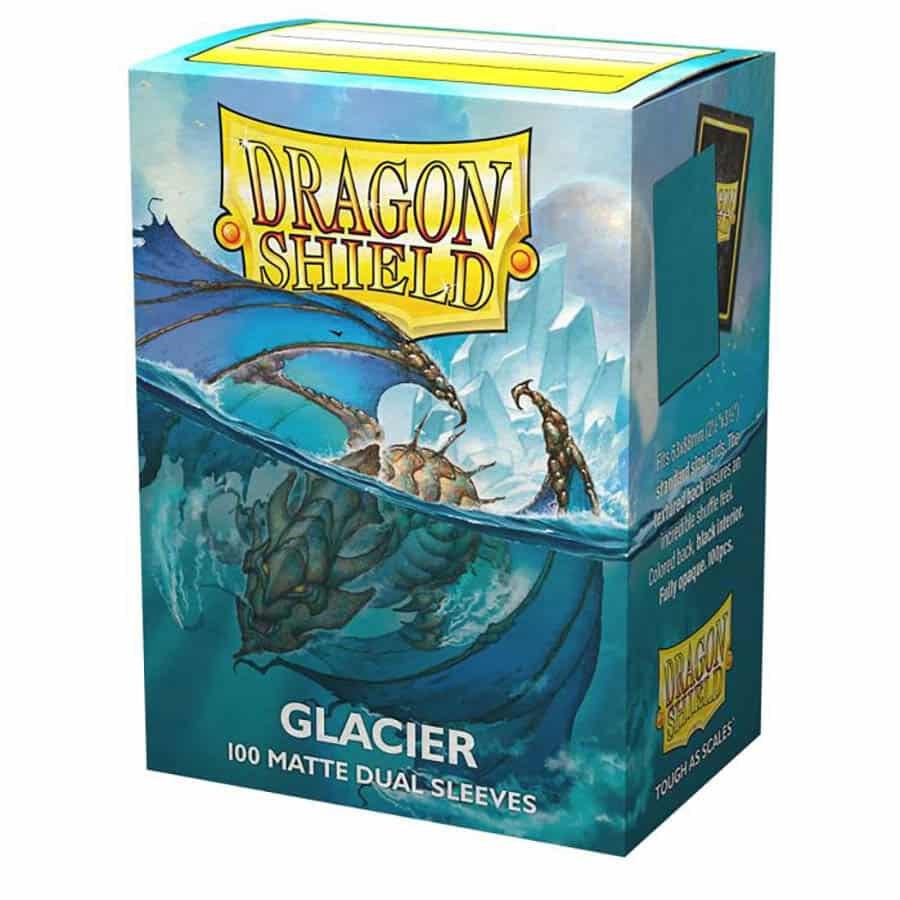 Dragon Shield Dual Matte Sleeves - Glacier (100-pack)