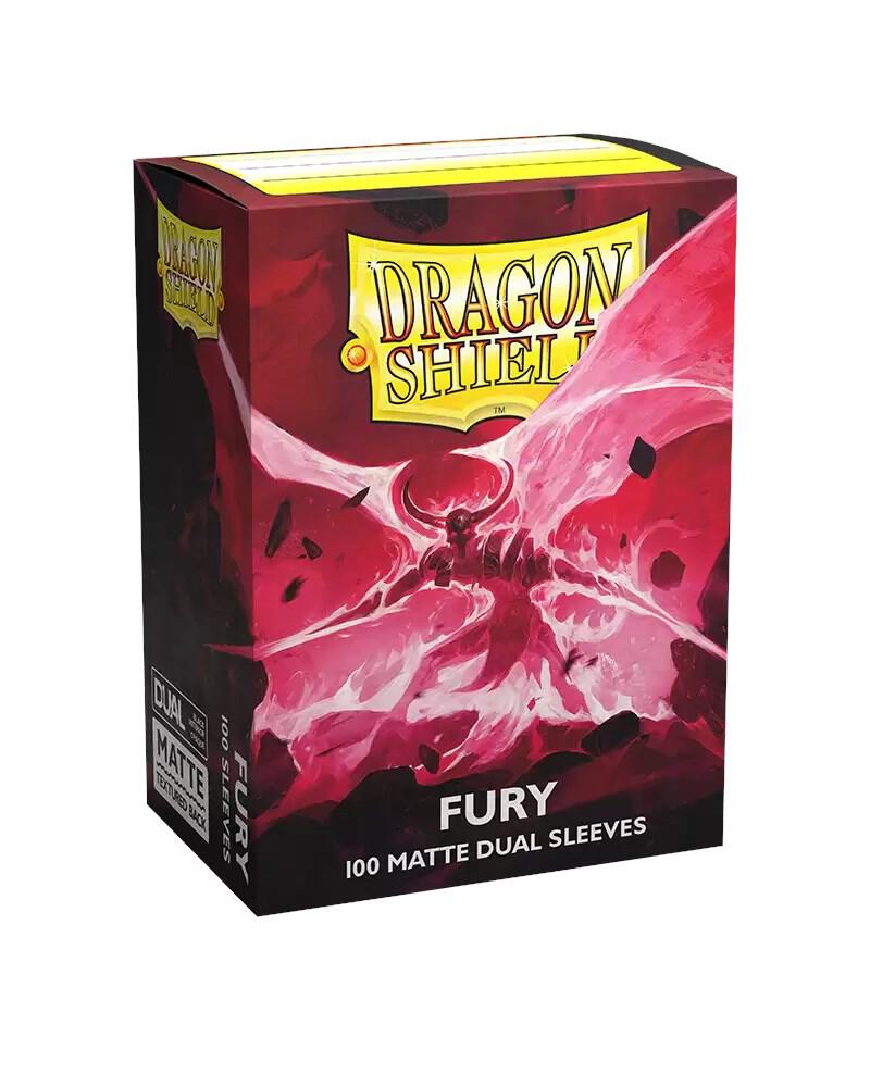 Dragon Shield Dual Matte Sleeves - Fury (100-pack)