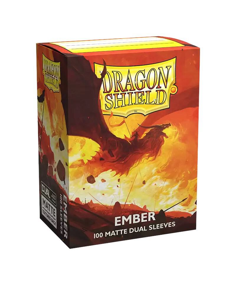 Dragon Shield Dual Matte Sleeves - Ember (100-pack)