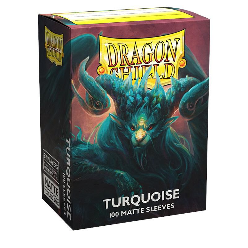 Dragon Shield Matte Sleeves - Turquoise (100-pack)