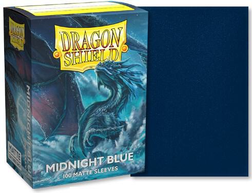 Dragon Shield Matte Sleeves - Midnight Blue (100-pack)
