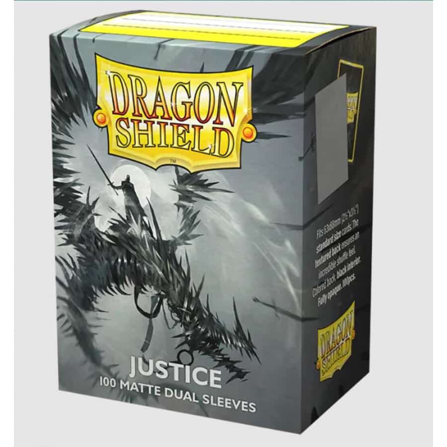 Dragon Shield Dual Matte Sleeves - Justice (100-pack)