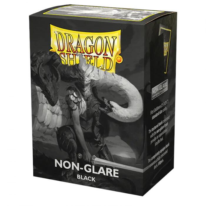 Dragon Shield Non-Glare Sleeves - Non-Glare Black (100-pack)
