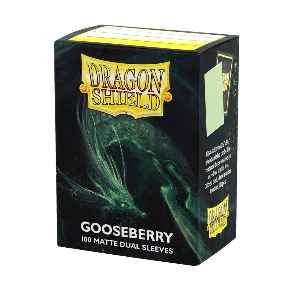 Dragon Shield Dual Matte Sleeves - Gooseberry (100-pack)