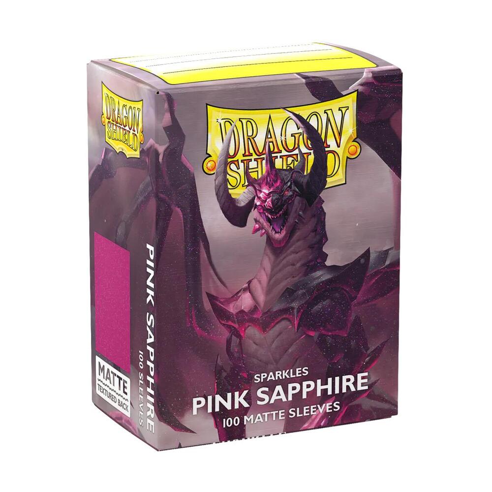 Dragon Shield Dual Matte Sleeves - Pink Sapphire (100-pack)