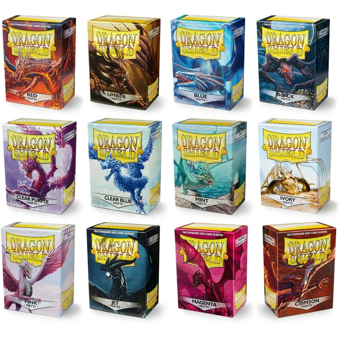 Dragon Shield - Matte Sleeves -  Standard Size