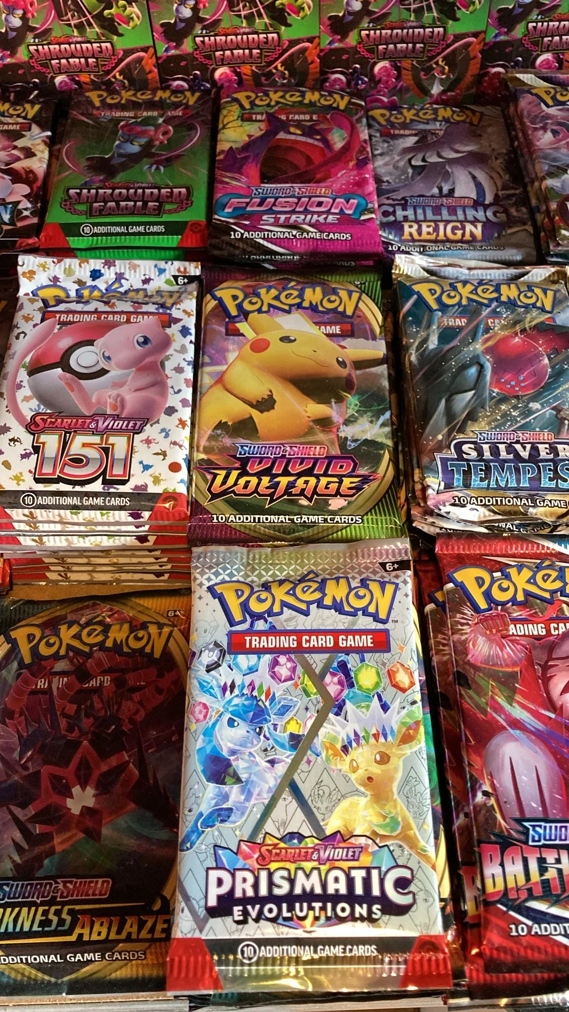 LIVE ONLY - ENGLISH Packs [Check Description]