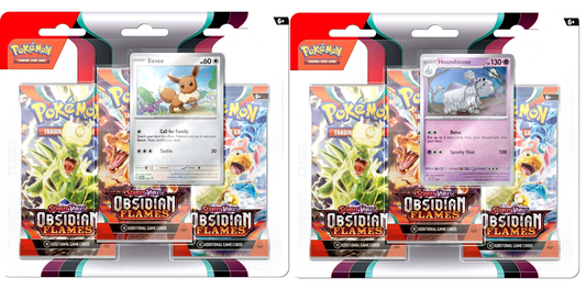 POKEMON Obsidian Flames 3PK BLISTER [Random]