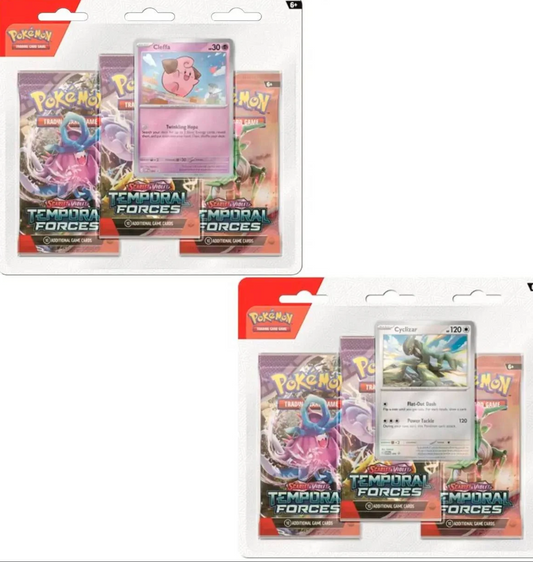 POKEMON Temporal Force 3PK BLISTER [Random]